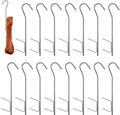 Obrázek produktu pro Háčky na závěšení, 21 cm - 15 kusů - Nerezová ocel