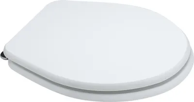 Produktbild von WC-Deckel kompatibel mit dem Modell Inca aus weißem Mdf