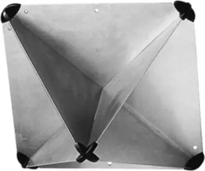 Produktbild von Plastimo Oktaedrischer Typ Radarreflektor Grau 340 x 340 x 470 mm Grau 340 x 340 x 470 mm