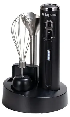 Kabelloser Stabmixer, schwarz, 25 cm, 200 W, 2 Geschwindigkeiten