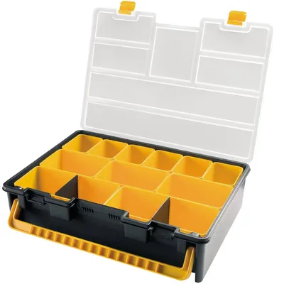 Produktbild von Kunststoff Organizer mit Transparentem Deckel
