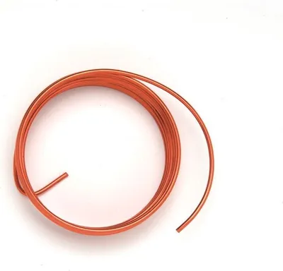 Produktbild von Glorex Deko Aludraht orange 1 mm, 2 m