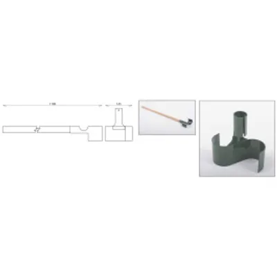 Obrázek produktu pro sekáč na brambory 145mm s násadou 100cm