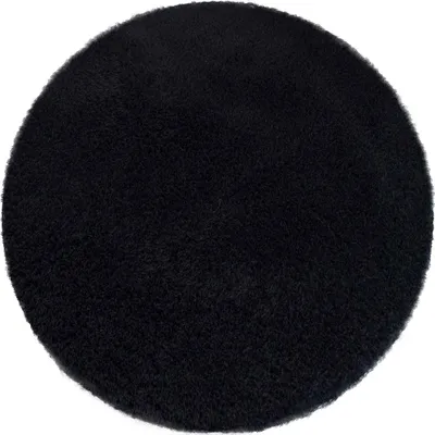 Obrázek produktu pro Kruhový koberec Alpaca Strado 140x140 – AlpaBlack