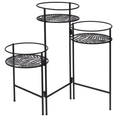 Obrázek produktu pro Progarden Flower Stand Made of Metal 3 Floors 66 cm ko-hz1908930