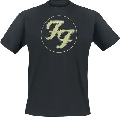 Produktbild von Foo Fighters T-Shirt Herren Logo In Circle schwarz S