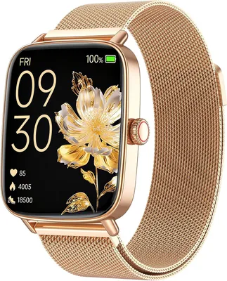 Produktbild von Smartwatch mit Telefonfunktion 1.85 Inch Display Fitness Tracking für Android iOS
