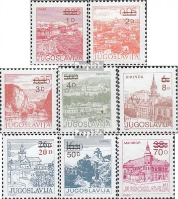 Produktbild von Briefmarken Jugoslawien 1985 Mi 2137-2144 (kompl.Ausg.) postfrisch Freimarken