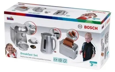 Productafbeelding van Bosch ontbijtset, zilverkleurig - Klein