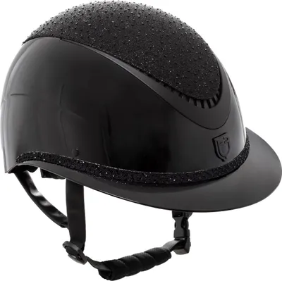 Produktbild von Equestro Luxury Reithelm mit Strass