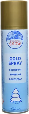 Produktbild von Goldspray Metall dia4.4cm H.17.8cm gold