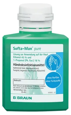 Produktbild von Softa-Man pure Händedesinfektionsmittel 100 ml