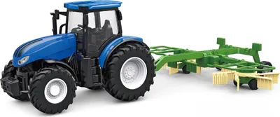 Image de Amewi RC Traktor mit Kreiselschwader    LiIon 500mAh blau/6+
