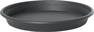 Produktbild von universal round saucer 32cm  anthrazit