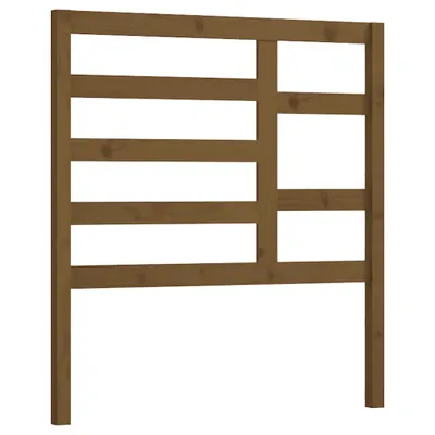 Produktbild von Bett-Kopfteil Honigbraun 106x4x104 cm Massivholz Kiefer