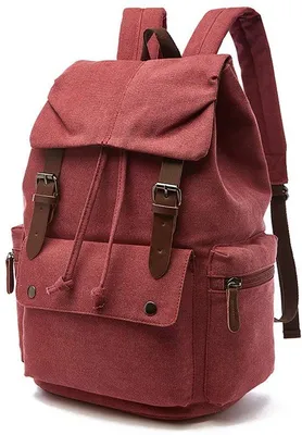 Obrázek produktu pro Batoh, taška na notebook, cestování, turistika, velký, červený, uni