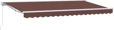 Obrázek produktu pro Rám markýzy Hnědá 400 x 200 cm
