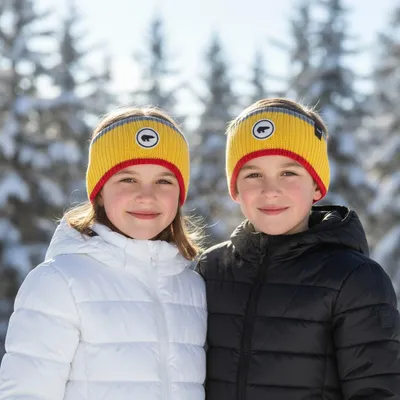Produktbild von Winterstirnband EISBÄR Takar STB Kids Gelb Gelb