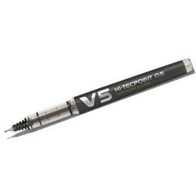 Produktbild von PILOT Tintenroller V5 Hi Tecpoint nachfüllbar schwarz