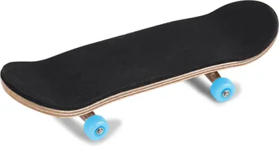 Produktbild von 1Pc Ahorn Holzlegierung Fingerboard Finger Skateboard mit Box reduzieren Druck Geschenke Hellblau