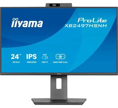 Produktbild von iiyama ProLite XB2497HSNH-B1, 60,5 cm (23.8"), 1920 x 1080 Pixel, Full HD, LED, Schwarz