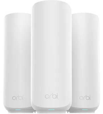 Produktbild von NETGEAR Orbi 370, Weiß, Intern, Mesh-System, 360 m², Dual-Band (2,4 GHz/5 GHz), Wi-Fi 7 (802.11be)