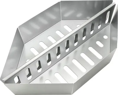 Produktbild von Primaster Holzkohlekörbe Edelstahl 38 x 22 cm 2 Stück