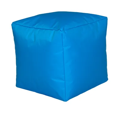 Produktbild von Sitzwürfel Nylon türkis 40/40/40 cm türkis