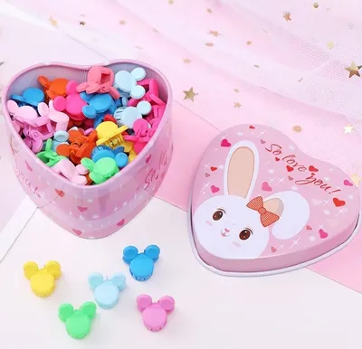 Produktbild von Haarklammern mit Box - Mickey für Kinder KP7473
