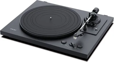 Produktbild von TEAC TN-175-B, Audio-Plattenspieler mit Riemenantrieb, Vollautomatisch, Schwarz, MDF-Platten, 33 1/3,45 RPM, DC-Motor