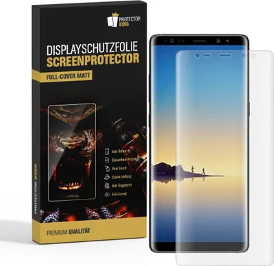 Produktbild von 3x Displayfolie für Samsung Galaxy Note 8 FULL COVER Displaychutzfolie MATT