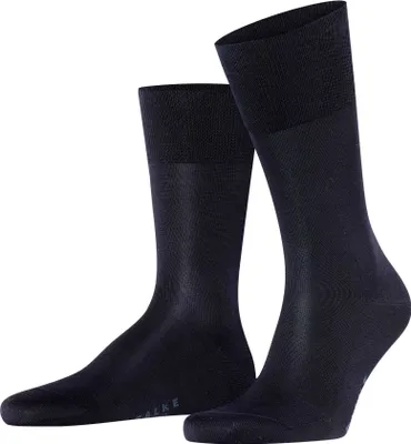 Imagen del producto de Calcetines para hombre FALKE modelo Tiago M, confeccionados con algodón de lana ecológica sostenible, de color liso, paquete de 1 par
