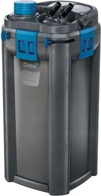 A professional studio shot of an OASE BioMaster Thermo 850 external aquarium filter.