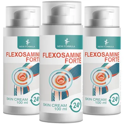 Produktbild von Flexosamine Forte Creme – 300 ml (3x100ml), 3er Pack