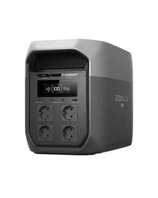 Produktbild von EF ECOFLOW DELTA 3 Max tragbare Powerstation, 2 048 Wh LiFePO4 Batterie, 2 400 W X-Boost Ausgang, 0–80 % Ladung in nur 51 Minuten