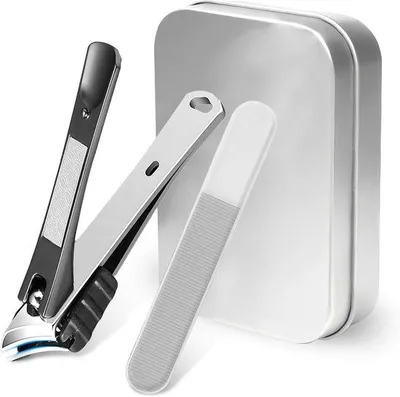 Immagine prodotto di Tagliaunghie per unghie spesse - Antiscivolo - Set professionale