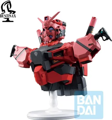 Obrázek produktu pro Mobilní oblek Gundam GQuuuuuuX, PVC busta, Red Gundam (GQuuuuuuX, série 4), výška 18 cm