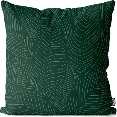 Produktbild von VOID Tropische Blätter Grafik Muster Kissenbezug Kissenhülle Sofakissen Kissen Deko Outdoor-Kissen Dekokissen