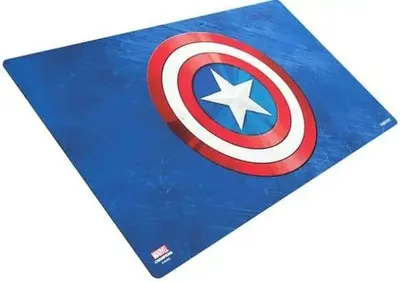 Immagine prodotto di Marvel Champions Captain America Tappetino da gioco Gamegenic