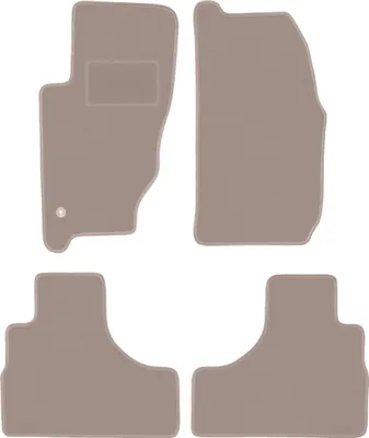 Produktbild von Velours-Autoteppiche für: Jeep Cherokee Liberty Kj Offroad (2002-2007) Beige
