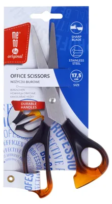Obrázek produktu pro Nożyczki biurowe z uchwytami bursztynowymi 17,5 cm