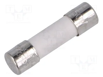 Zdjęcie produktu dla 5 sztuk bezpieczników: bezpiecznik topikowy 250VAC, szybki, 5A, ceramiczny, cylindryczny, UBM 5A 250V