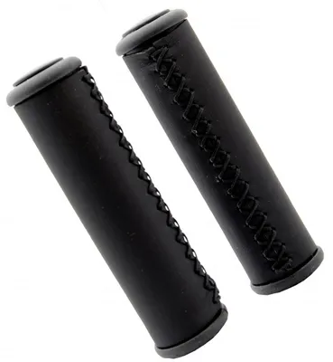 Produktbild von Simson Lenkergriffe Leder schwarz lang