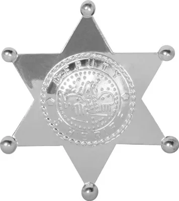 Produktbild von Boland Sheriff-Stern Abzeichen Kostümzubehör für Fasching, Karneval & Mottoparty