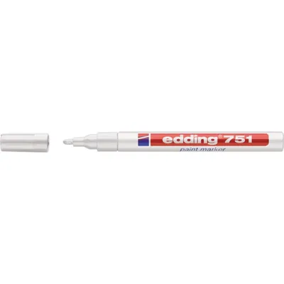 Zdjęcie produktu dla Edding 4751049 751 Marker malarski - 1 - 2 mm, biały