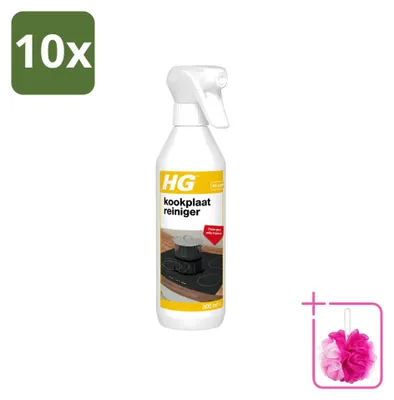 Produktbild von 10 x HG Kookplaatreiniger Spray - 500 ml - Sparpackung - 10 Stücke