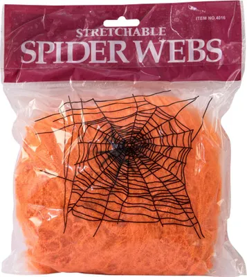 Immagine prodotto di EUROPALMS Ragnatela di Halloween arancione 20g