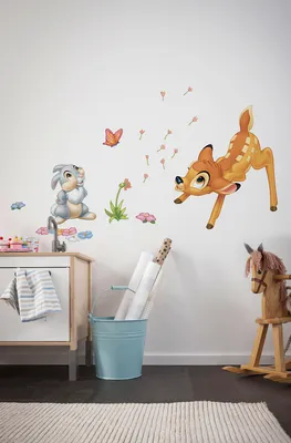 Produktbild von Komar Deco-Sticker "Bambi" 50 x 70 cm, bunt, 14043h