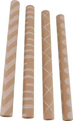 Image de Wicking Paper Set multi-usage éco-responsable Kraft Rolls avec tags f��r Anniversaire Cadeau de mariage