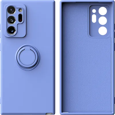 Produktbild von Galaxy Note 20 Ultra Handyhülle, Ring Halter Ständer Kratzfeste Weiche Silikon schutzhülle für Samsung Galaxy Note 20 Ultra 5G